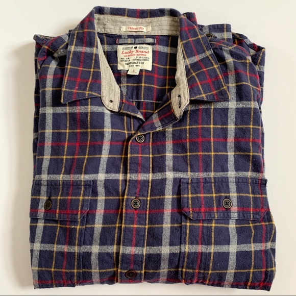 Lucky Brand Other - Lucky Brand Long Sleeve Button Down Flannel